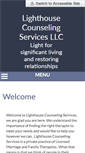 Mobile Screenshot of lighthousecounselingmft.com
